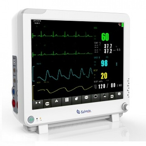 ¿Como funciona un monitor de signos vitales?