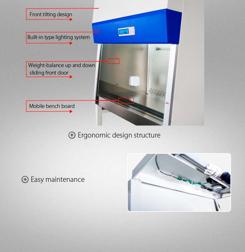Cabina de seguridad biológica YR05270-1 // YR05271-1 – 2