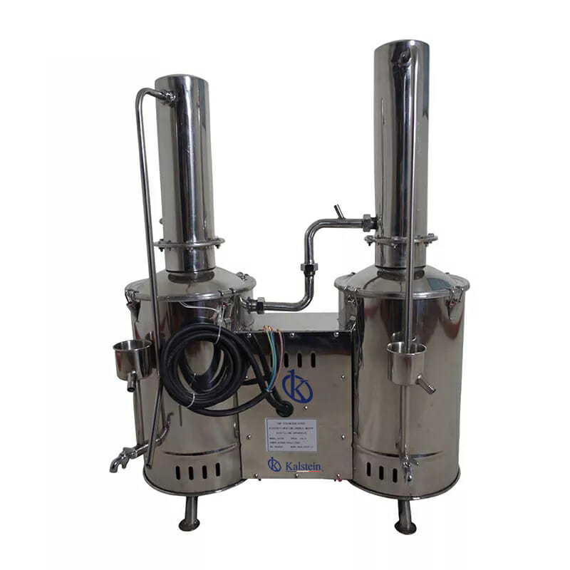Destilador Automático de Agua de Doble Destilación de Acero Inoxidable YR05975 // YR05977 – 1